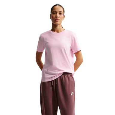 Nike Womens/Ladies Club T-Shirt (Pink Foam)
