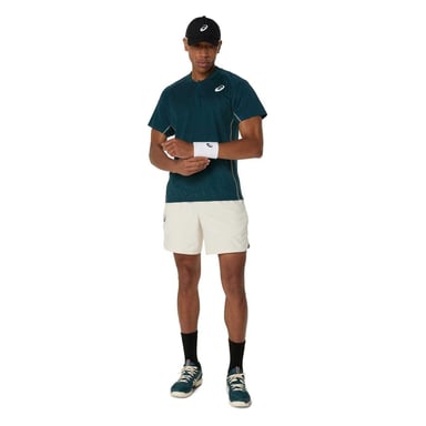 Asics Mens Match Polo Shirt (Green)
