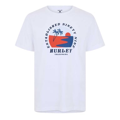 Hurley Mens Beach T-Shirt (White)