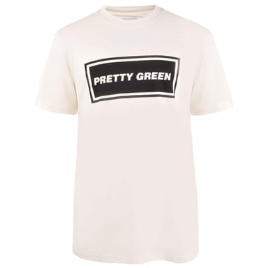 Pretty Green Mens Iconic T-Shirt (White)
