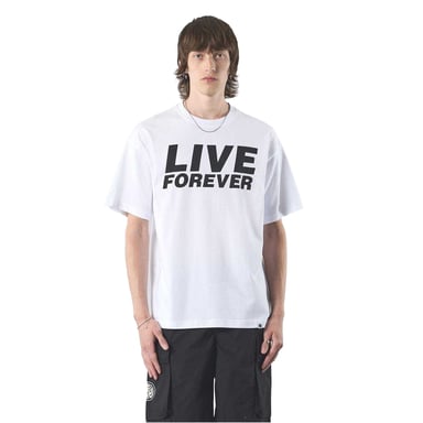 Pretty Green Mens Porsche Live Forever Tour T-Shirt (White)