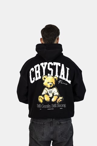 Crystal Paris Oversized Hoodie Gentle
