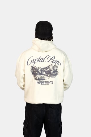 Crystal Paris Oversized Hoodie Nature