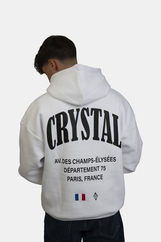 Crystal Paris Oversized Hoodie Champs