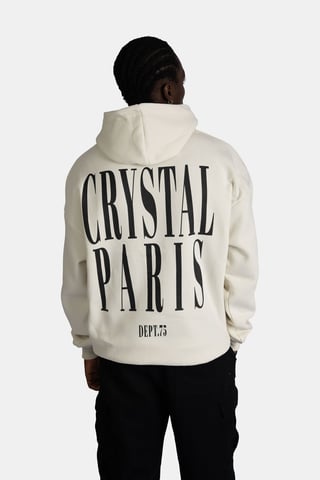 Crystal Paris Oversized Hoodie Face