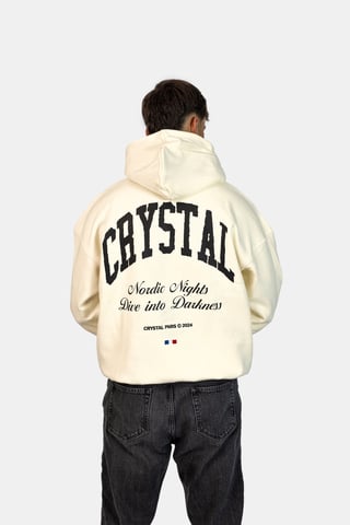 Crystal Paris Oversized Hoodie Nordic Nights