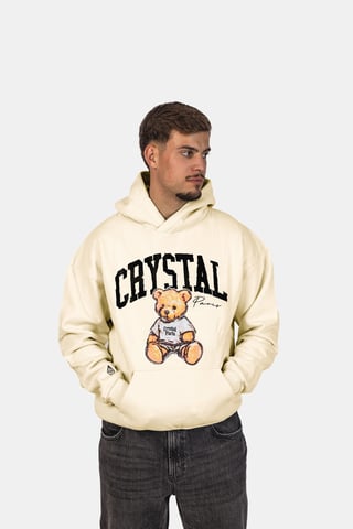 Crystal Paris Oversized Hoodie Teddy