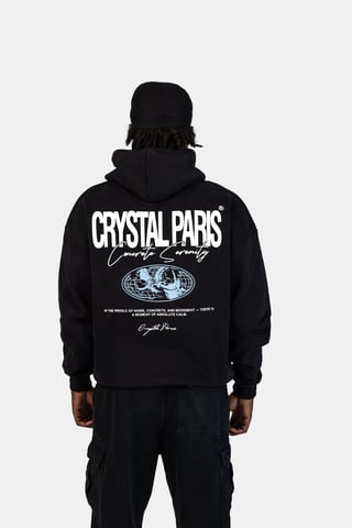 Crystal Paris Oversized Hoodie Serenity