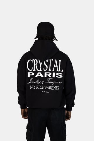 Crystal Paris Oversized Hoodie Rich