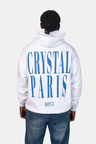 Crystal Paris Oversized Hoodie Face