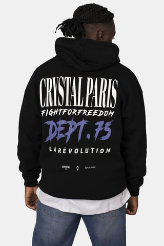 Crystal Paris Oversized Hoodie Dept. 75