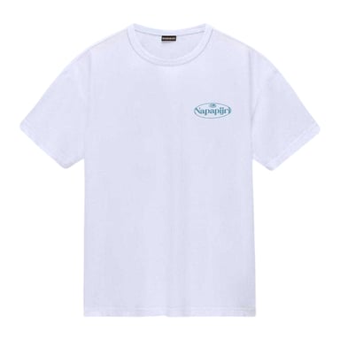 Napapijri Mens Graphic T-Shirt (White)