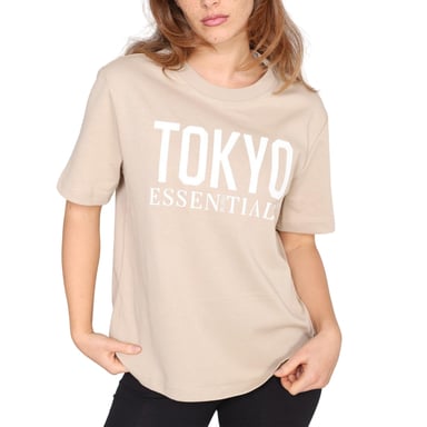 Blank Essentials Womens/Ladies Tokyo T-Shirt (Summer Sand)