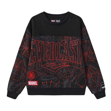 Everlast Boys Spider-Man Cotton Sweatshirt (Black)