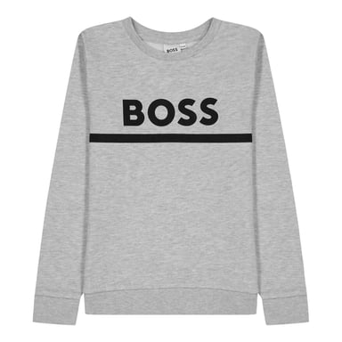 Boss Childrens/Kids Regular Sweatshirt (Grey)
