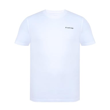 Firetrap Mens Cotton T-Shirt (White)