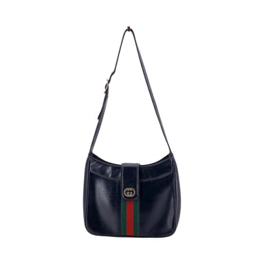 Gucci Vintage Leather Shoulder Bag Not Applicable