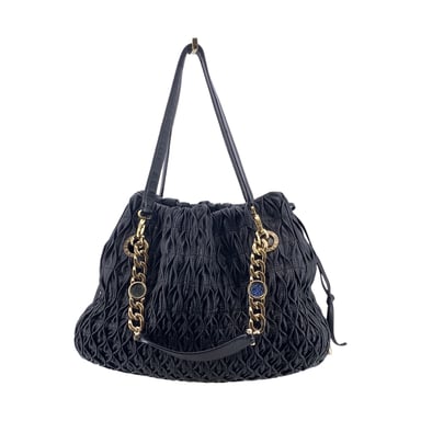 Bvlgari Leather Tote Bag Monete