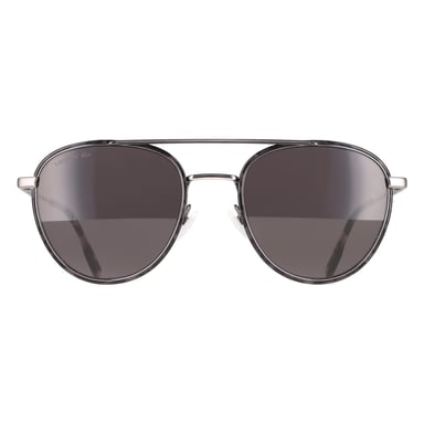 Lacoste L258S 033 gunmetal solid grey smoke zonnebril