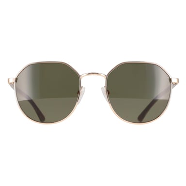 Calvin Klein CK22103S 717 goud effen groene zonnebril