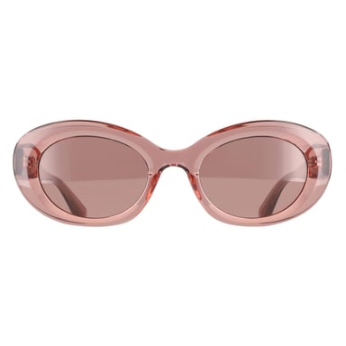 Longchamp LO756S 610 antiekroze zonnebril transparant roze