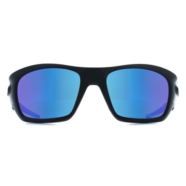 Oakley Masseter OO9486-05 gepolijst zwart prizm sapphire gepolariseerde zonnebril
