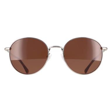 Calvin Klein CK21127S 045 zilver donkerbruine zonnebril