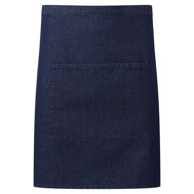 Premier Colours Pocket Halflang Taille Schort (Indigo)