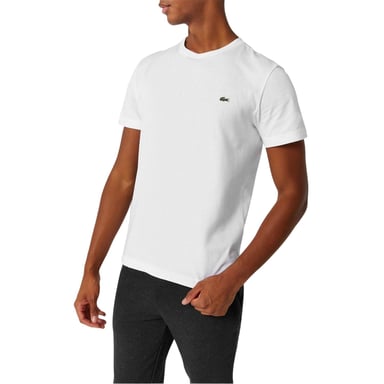 Lacoste Mens Logo Premium Cotton T-Shirt (White)