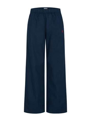 U.S. Polo Assn. women’s linen blend trousers with elastic waistband
