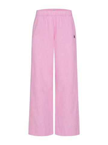 U.S. Polo Assn. women’s linen blend trousers with elastic waistband