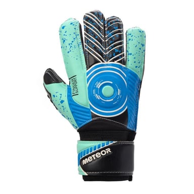 Meteor Unisex Adult Defense Goalkeeper Gloves (Blue/Black)
