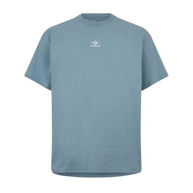 Converse Mens Embroidered Logo Cotton Relaxed Fit T-Shirt (Blue)