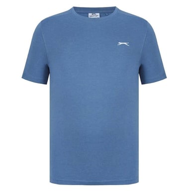 Slazenger Mens 3D Logo T-Shirt (Denim Blue Marl)