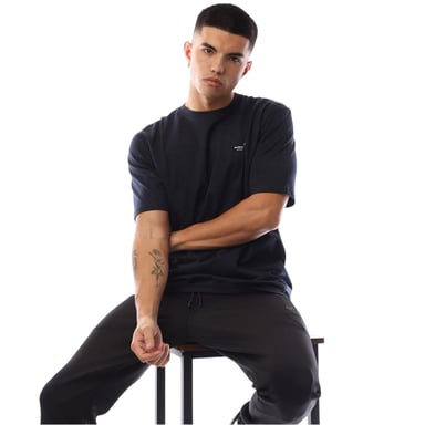 Marshall Artist Mens Siren Box Crew Neck T-Shirt (Navy)