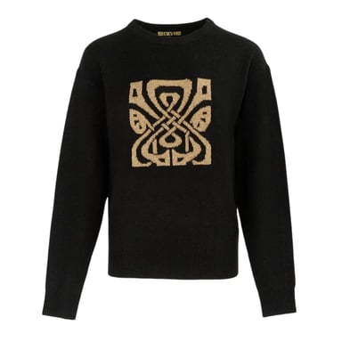 Biba Womens/Ladies Jacquard Celebration Jumper (Black/Gold)