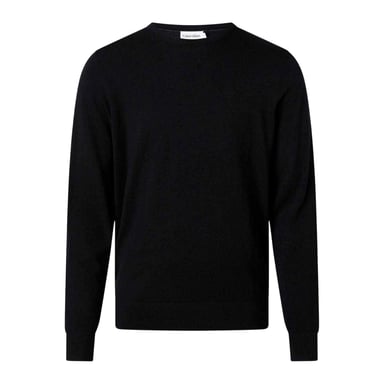 Calvin Klein Mens Merino Wool Jumper (Black)