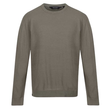 Regatta Mens Cautley Crew Neck Long-Sleeved Sweater Top (Fauna)