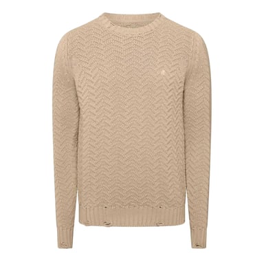 Replay Mens Relaxed Fit Jumper (Brown)