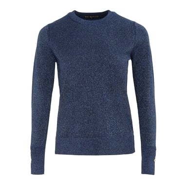 Biba Womens/Ladies Shimmer Jumper (Navy)