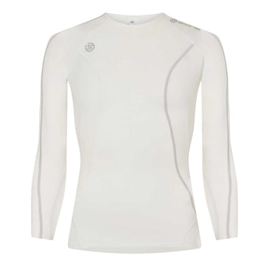 Skins Mens Compression Workout Base Layer Top (White)