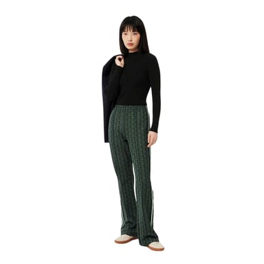 Lacoste Womens/Ladies 3D Rib Knit Logo Sweater Top (Black)