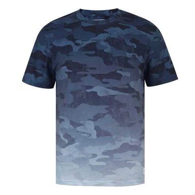 Firetrap Mens Sub All-Over Print T-Shirt (Navy)