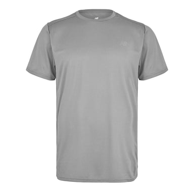 New Balance Mens Solid Regular T-Shirt (Slate Grey)