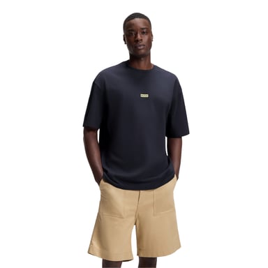 Hugo Boss Mens Nalono Cotton T-Shirt (Navy Blue)
