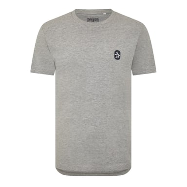 Original Penguin Mens Basic Crew Neck T-Shirt (Heather Grey)