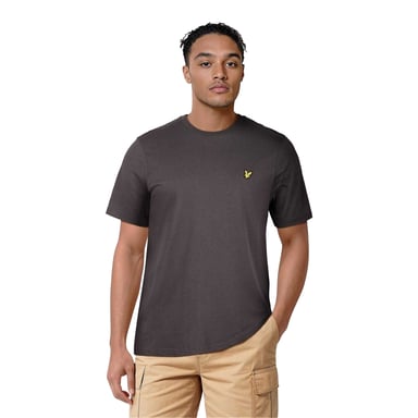 Lyle & Scott Mens Logo Cotton T-Shirt (Gunmetal)