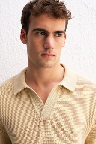 Men's Cotton Polo Collar T-Shirt