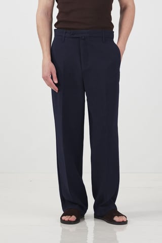 Heren Midden Taille Rechte Pijpen Gebreide Broek
