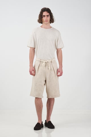 Heren Lange Comfortabele Katoenen Shorts